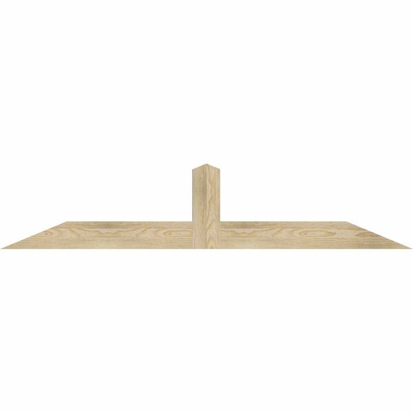 Ekena Millwork Portland Rough Sawn Timber Gable Bracket, Douglas Fir, 60"W x 12"H x 2"D x 4"F, 5/12 Pitch GBW060X12X0204POR00RDF - main